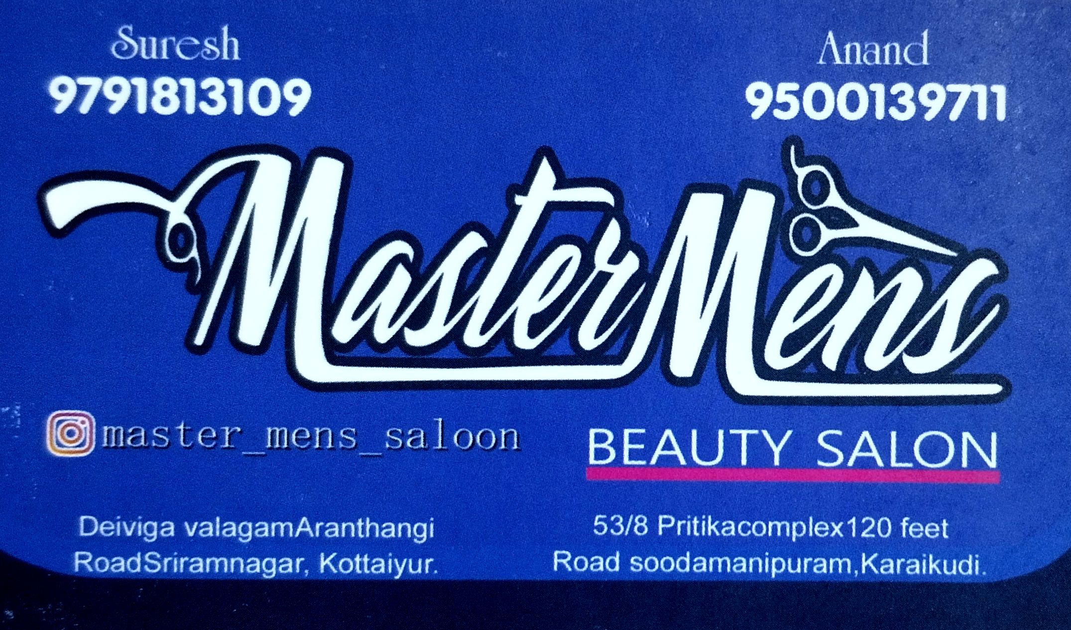 MASTER MEN'S BEAUTY SALON